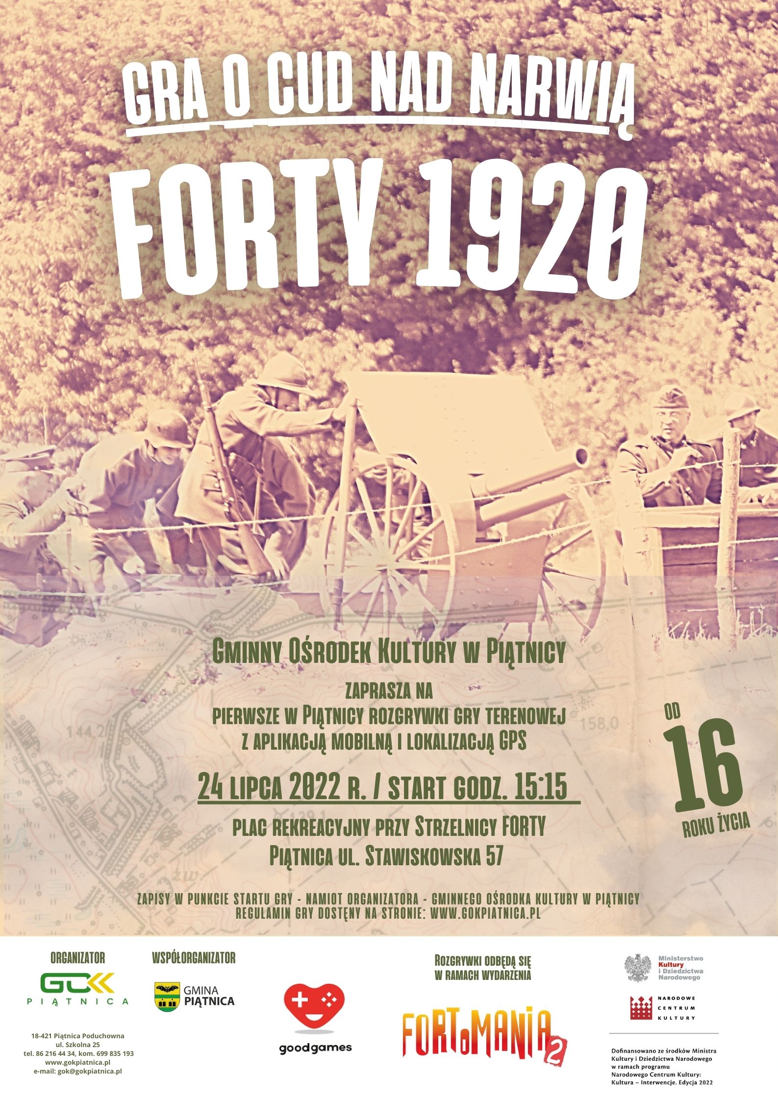 "Gra o cud nad Narwią - Forty 1920"