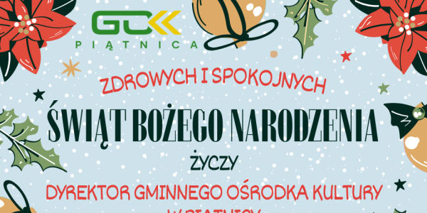 Wesołych Świąt Bożego Narodzenia