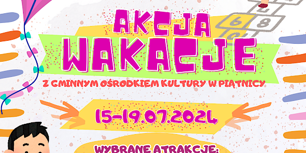 "Akcja wakacje" - zaproszenie